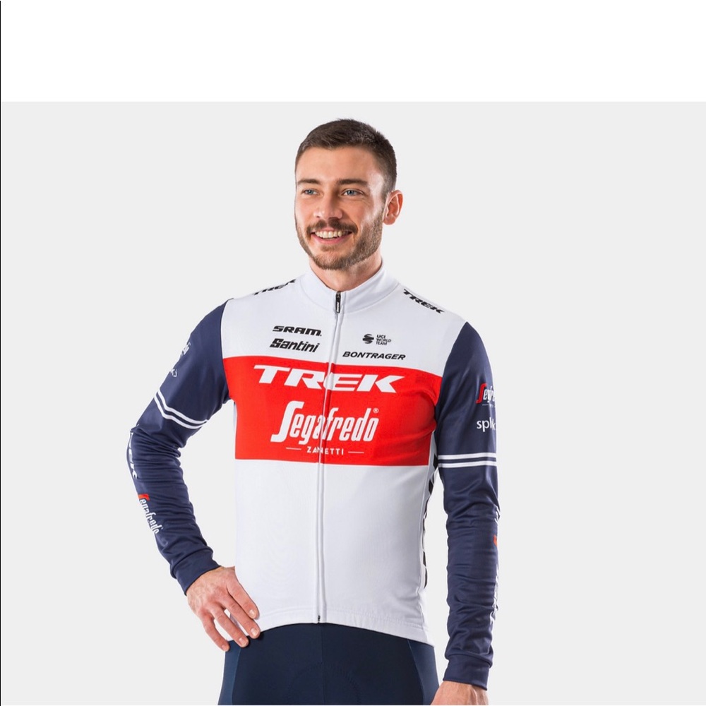 Santini Trek-Segafredo Men Replica Thermal Jersey